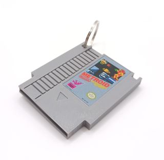 Portachiavi Metroid Nintendo NES Keychain Gadget