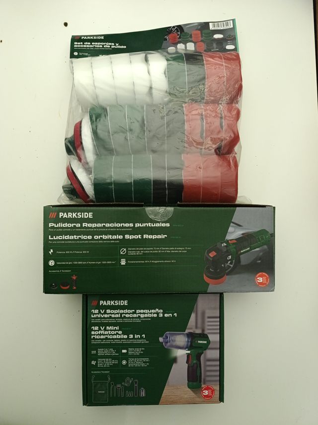 Pulidora Orbital + mini soloador