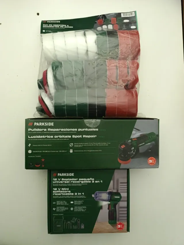 Pulidora Orbital + mini soloador