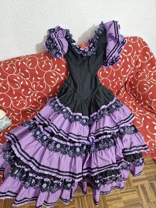 Traje de flamenca talla 36