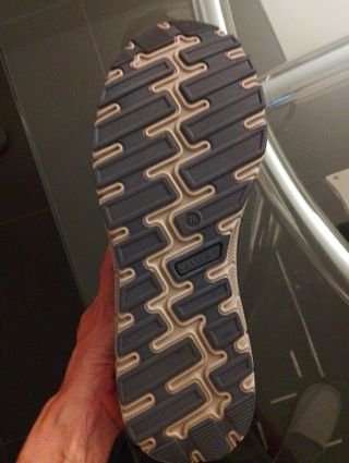 Scarpe outdoor uomo nere/grigie taglia 46