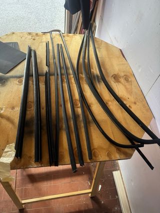 Modanatura porte BMW E39 nere