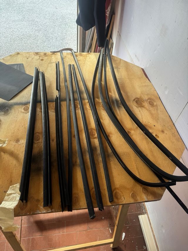 Modanatura porte BMW E39 nere