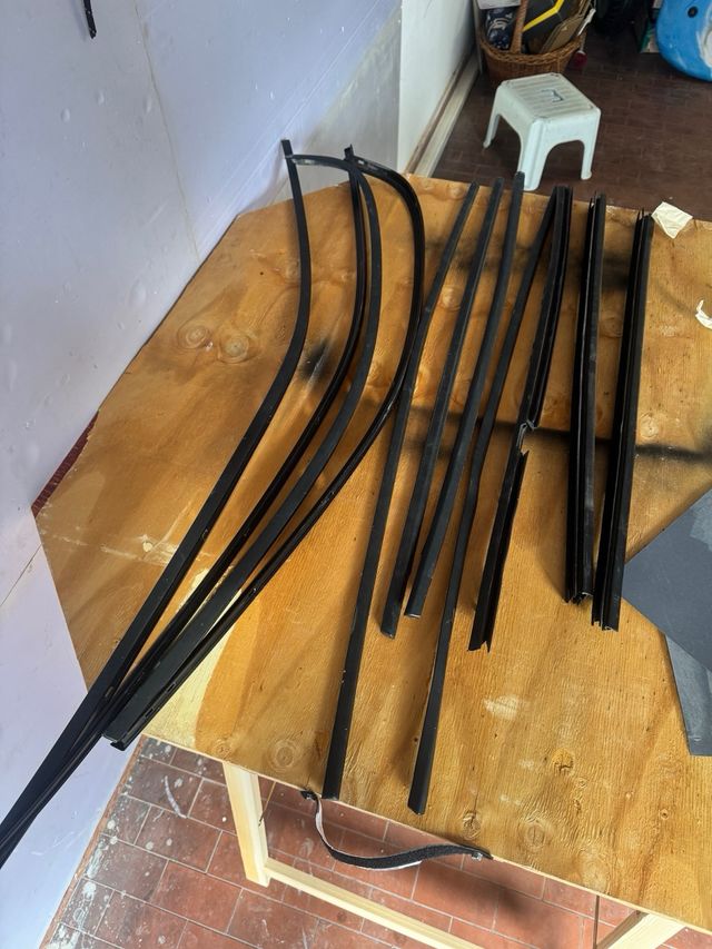 Modanatura porte BMW E39 nere