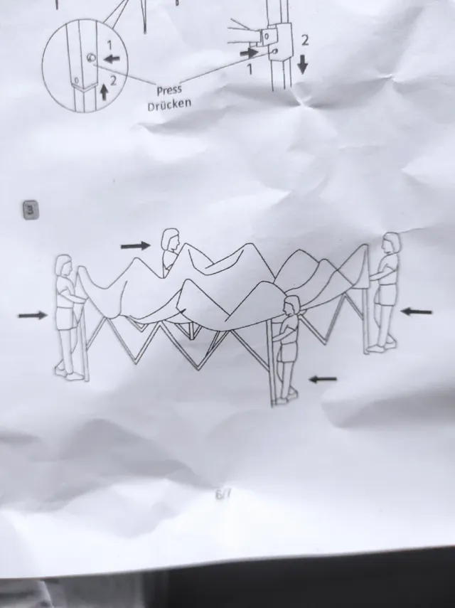 Cenador plegable verde sin estrenar