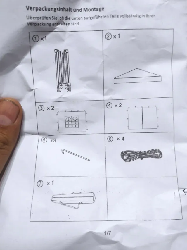 Cenador plegable verde sin estrenar