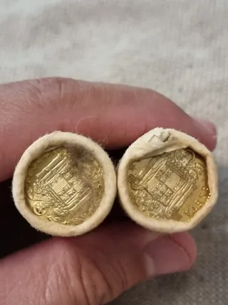2 Paquetes 50 Monedas Peseta