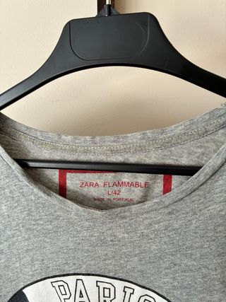 Camiseta manga corta de hombre - Zara