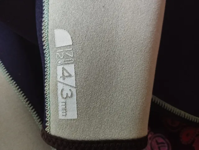 Traje Neopreno Mujer Tribord 4,3mm talla M