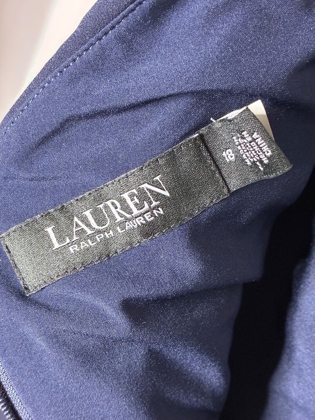 VESTIDO GALA Ralph Lauren T.18 US (XXL/48)