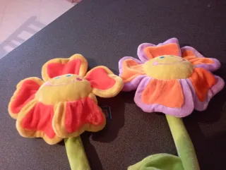 2 Giocattoli Fiore Peluche