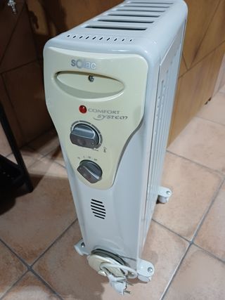 Radiador Eléctrico Solac Beige/Blanco