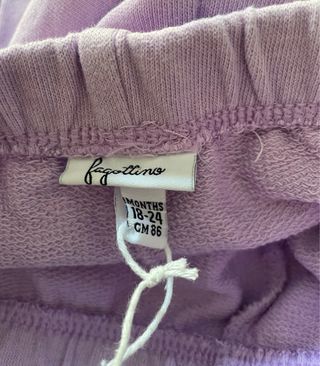 Pantaloni lilla bambina