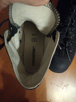 Converse Talla 40 Negras