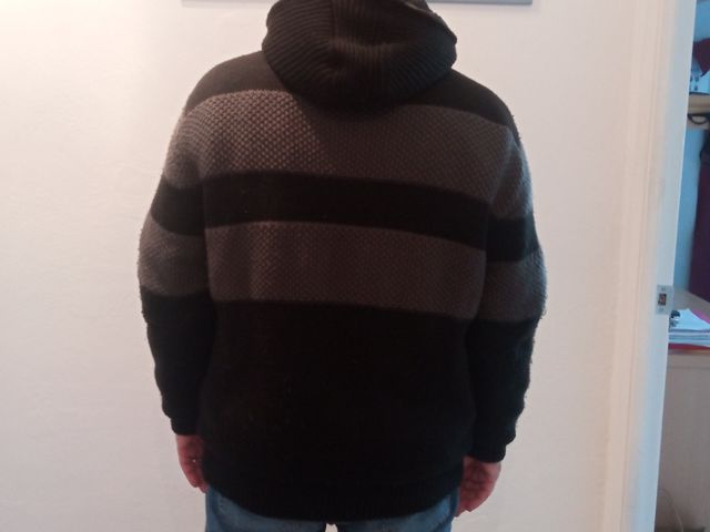 Chaqueta de punto gruesa y cálida