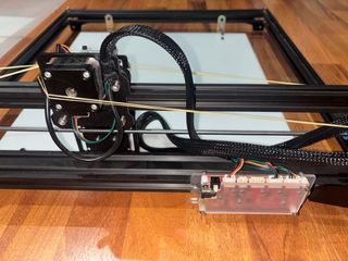 Grabadora Láser VEVOR XTS10W Negra/Blanca