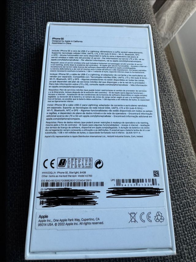 iPhone SE3 128GB Blanco