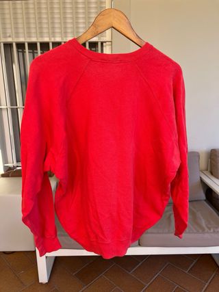 Sudadera Burberry Roja Vintage
