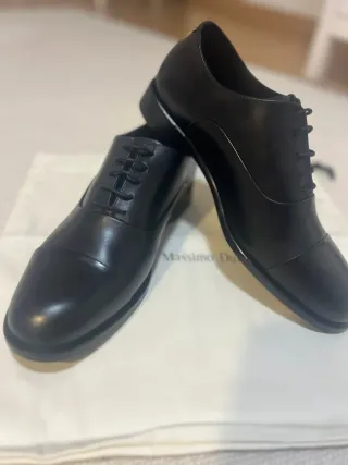 Zapatos Oxford Piel Vacuno Negros