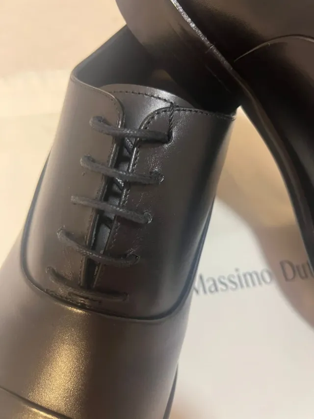 Zapatos Oxford Piel Vacuno Negros