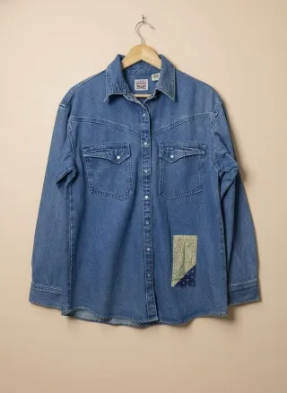 Camicia Levi's Denim Taglia XS 100% cotone