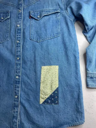 Camicia Levi's Denim Taglia XS 100% cotone