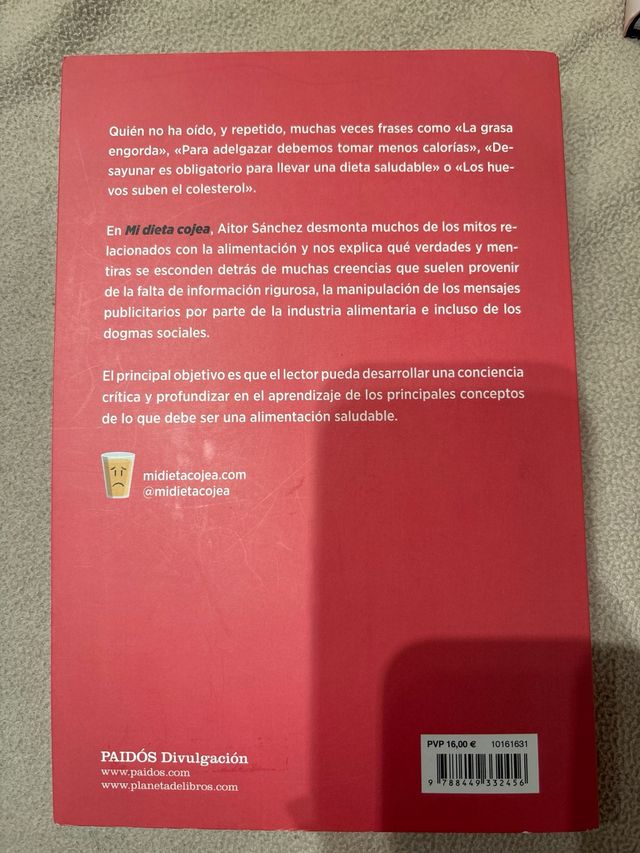 Mi dieta cojea: Los mitos sobre nutrición que t...