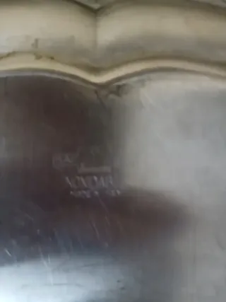 Set 2 Vassoi Acciaio Inox Saf & Amc Made in Italy