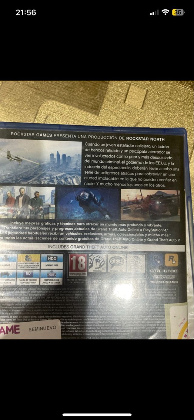 Grand Theft Auto V PS4