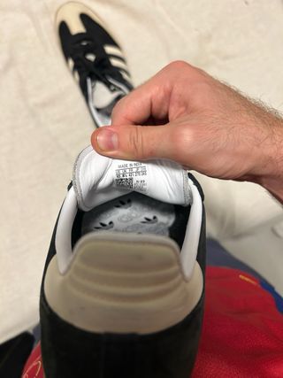 Adidas Samba Beige y Negro