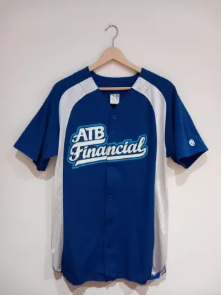 Camiseta Béisbol ATB Financial Azul Talla M