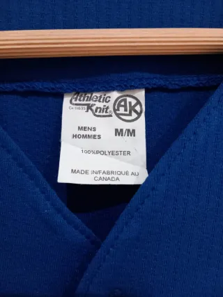 Camiseta Béisbol ATB Financial Azul Talla M