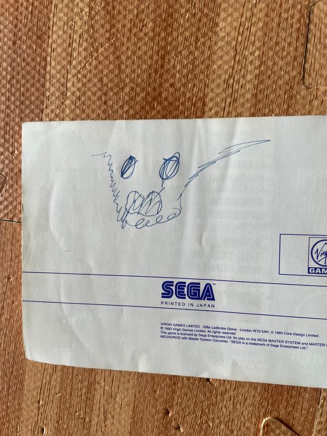 Wolfchild - Sega Master System Arcade