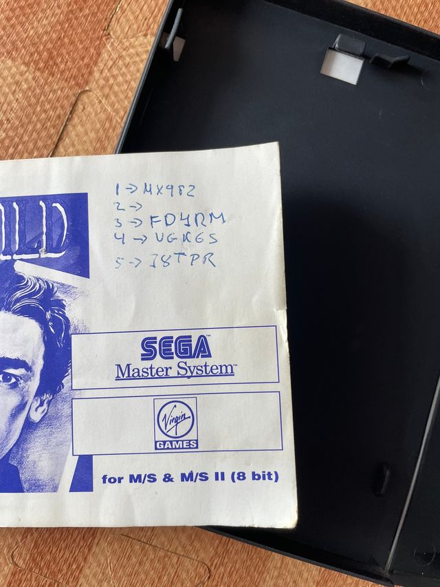 Wolfchild - Sega Master System Arcade