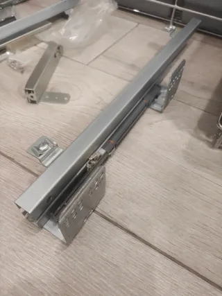 Organizador de cajón cocina gris