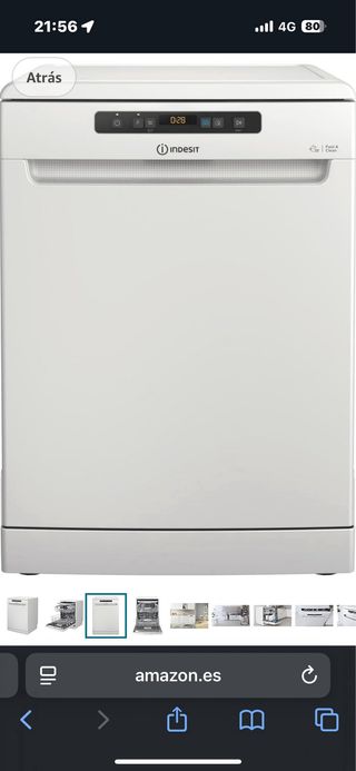 Lavavajillas Indesit DFO3T133AF Comprado El CorteI