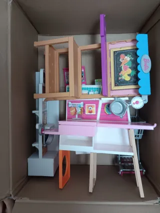 Barbie accessori con playset barbie