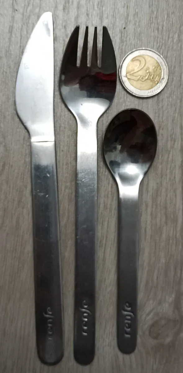 Cubiertos Renfe Antigua