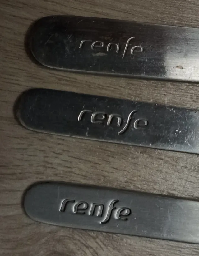 Cubiertos Renfe Antigua