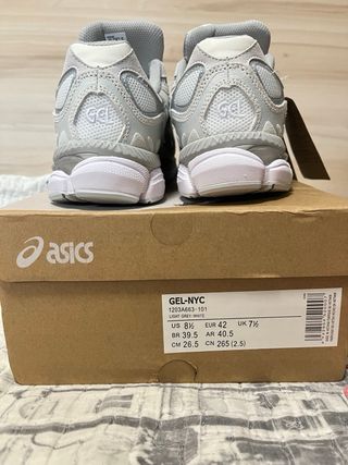 Asics Gel-NYC gris y blanco