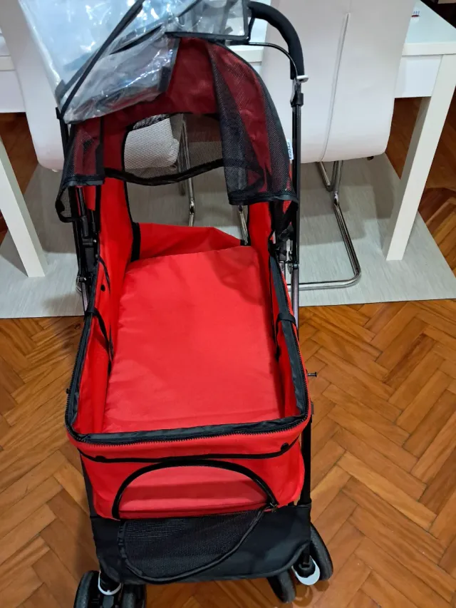 Carrito para perro nuevo