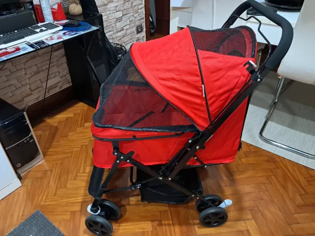 Carrito para perro nuevo