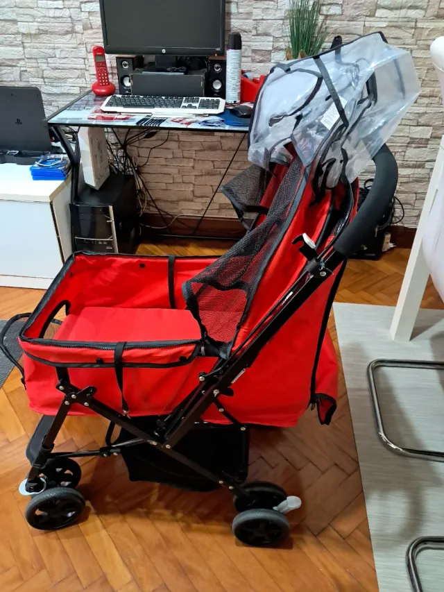 Carrito para perro nuevo