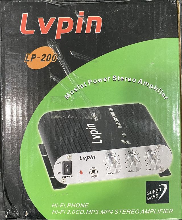 Amplificador Estéreo Lvpin LP-200