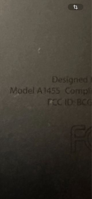 iPad Mini A1455 Negro/Plata