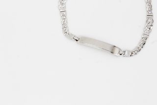 Esclava De Oro Blanco De 18K.. Ref: 072-05-00097