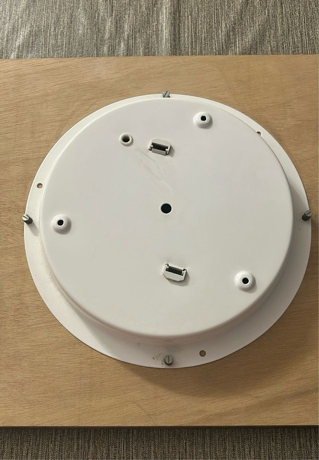 Lámpara de techo moderna cristal y madera