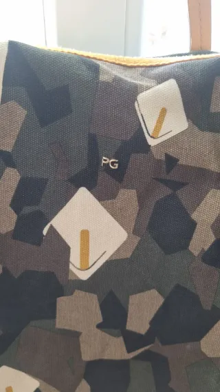 Bolso estampado militar