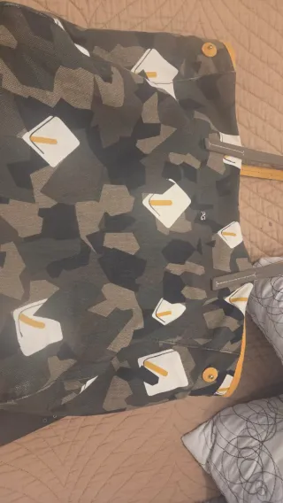 Bolso estampado militar