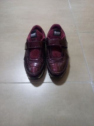 Zapatilla Mujer B&W BREAK&WALK Morado